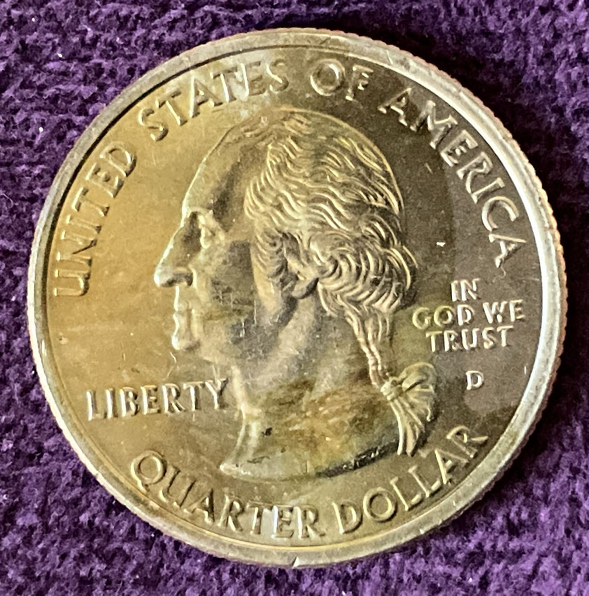 Quarter Oklahoma 2008 D 74  coin collectible - Main Image 3