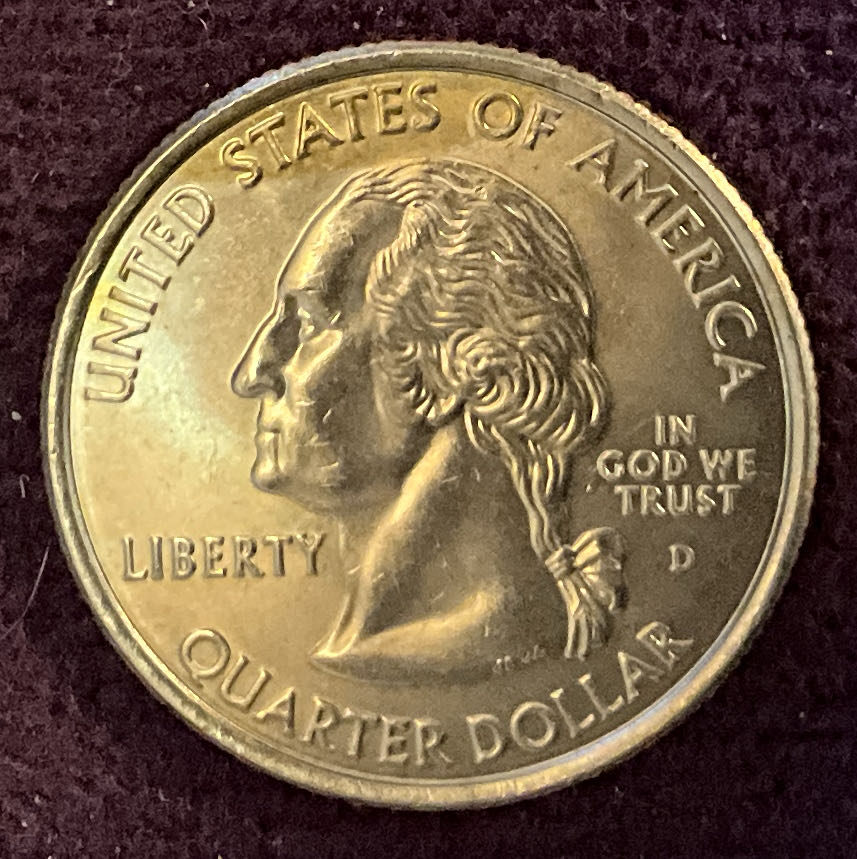 Quarter Oklahoma 2008 D 76  coin collectible - Main Image 3