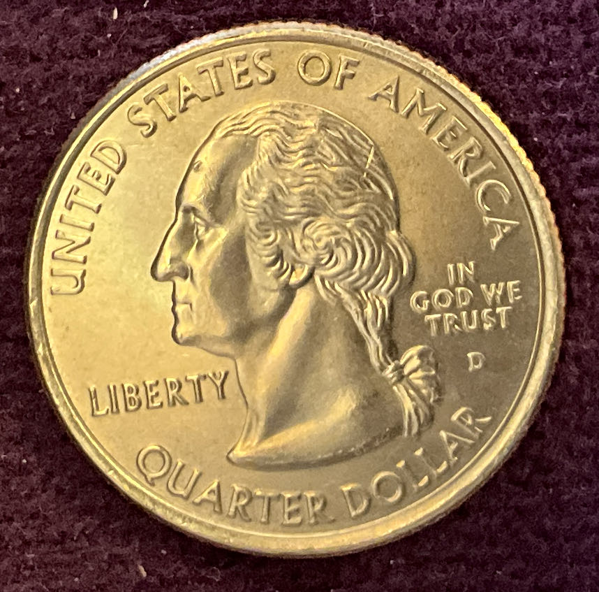 Quarter Oklahoma 2008 D 78  coin collectible - Main Image 3