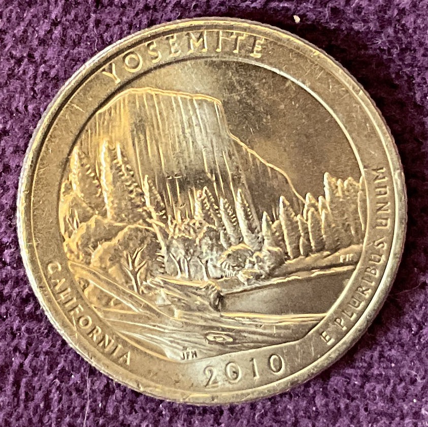 Quarter Yosemite 2009 D 1  coin collectible - Main Image 2