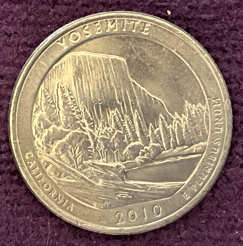 Quarter Yosemite 2009 D 1  coin collectible - Main Image 4