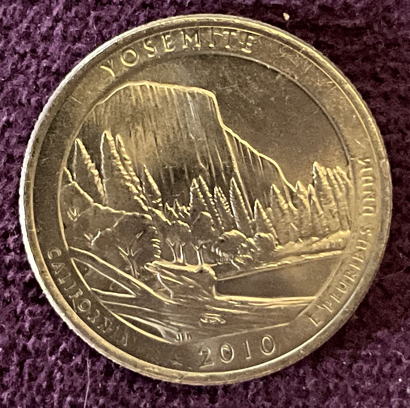 Quarter Yosemite 2009 D 1  coin collectible - Main Image 6