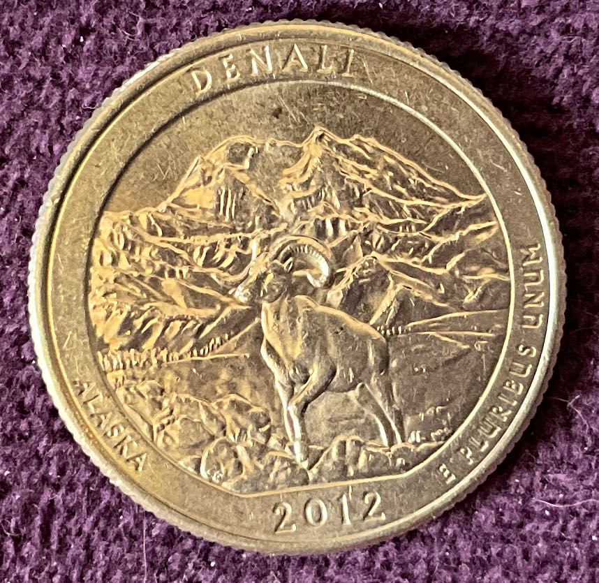 Quarter Denali 2012 D 1  coin collectible - Main Image 2