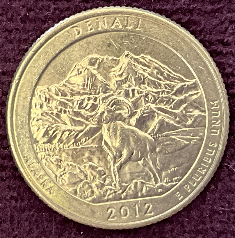 Quarter Denali 2012 D 1  coin collectible - Main Image 4
