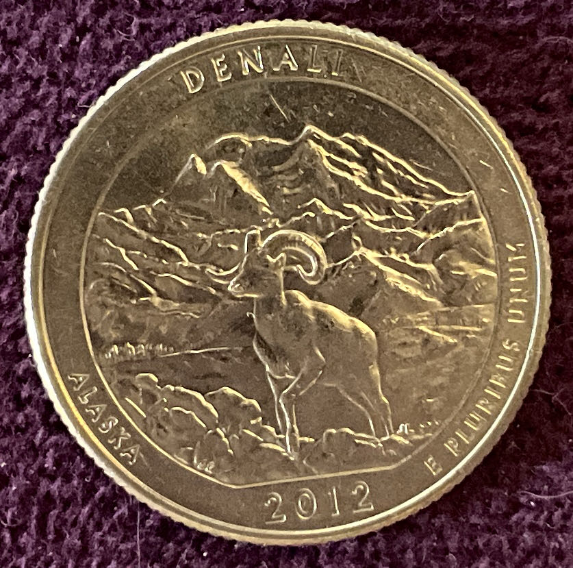 Quarter Denali 2012 D 1  coin collectible - Main Image 6
