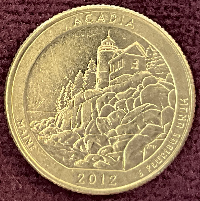 Quarter Arcadia 2012 D 1  coin collectible - Main Image 4