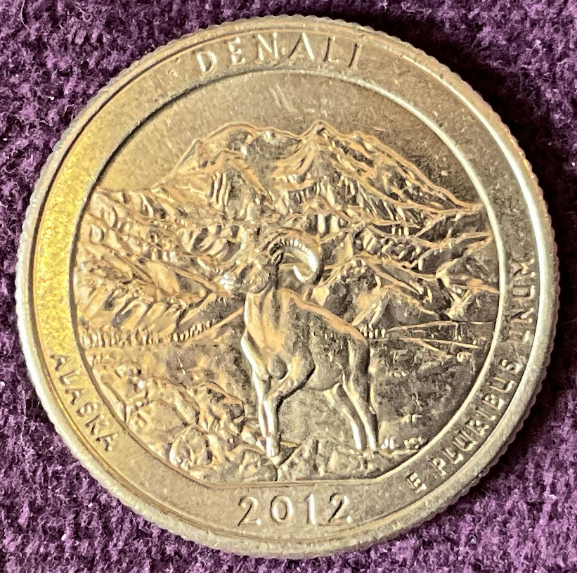 Quarter Denali 2012 D 2  coin collectible - Main Image 2