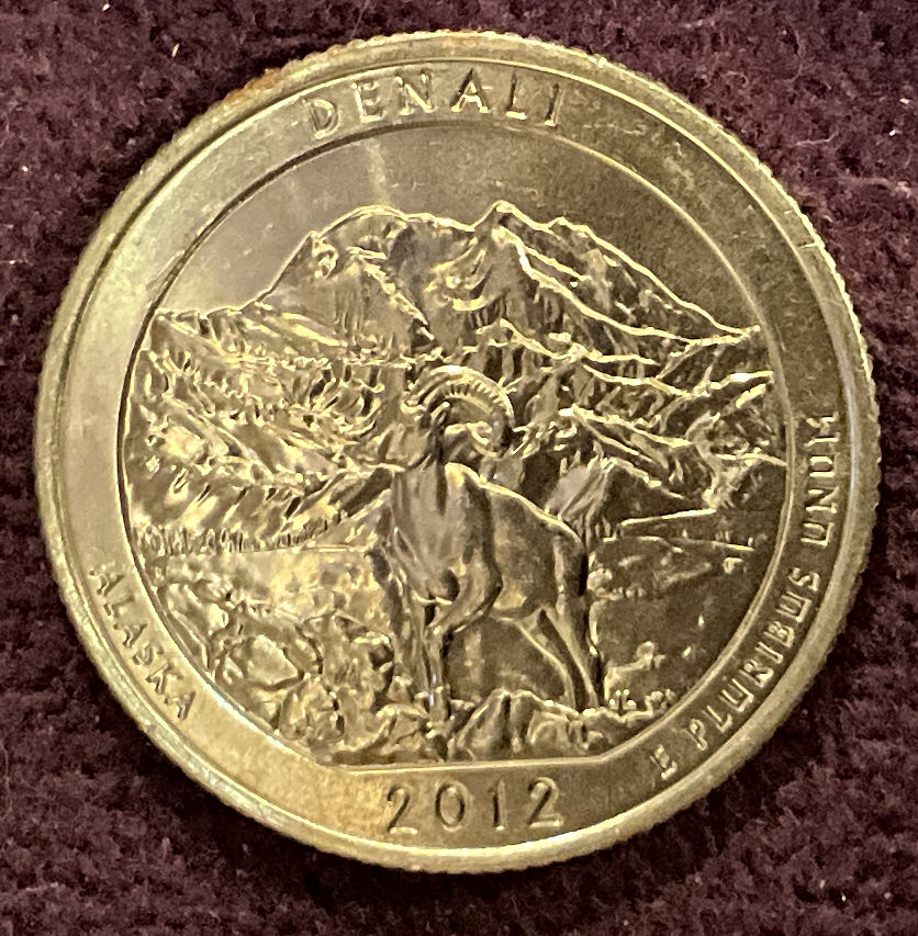 Quarter Denali 2012 D 3  coin collectible - Main Image 4
