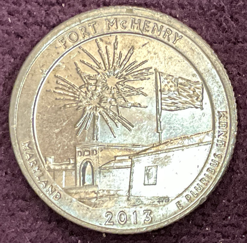 Quarter Fort McHenry 2013 D 2  coin collectible - Main Image 2