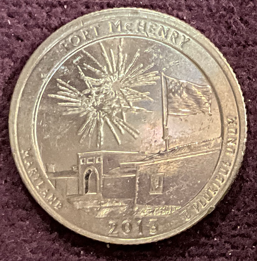 Quarter Fort McHenry 2013 D 2  coin collectible - Main Image 4