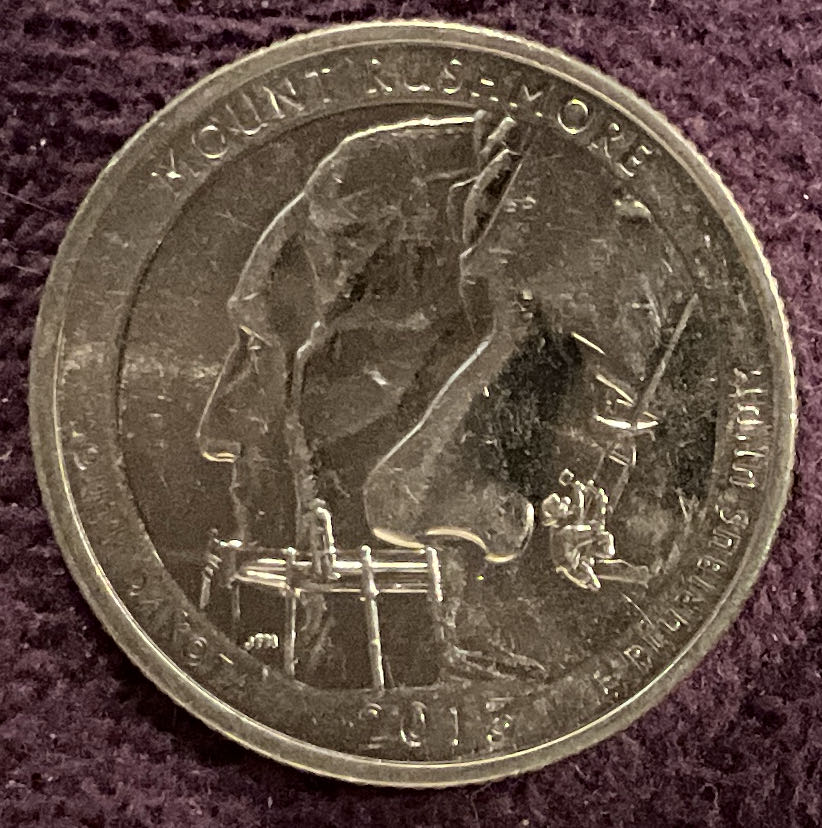 Quarter Mount Rushmore 2013 D 1  coin collectible - Main Image 6