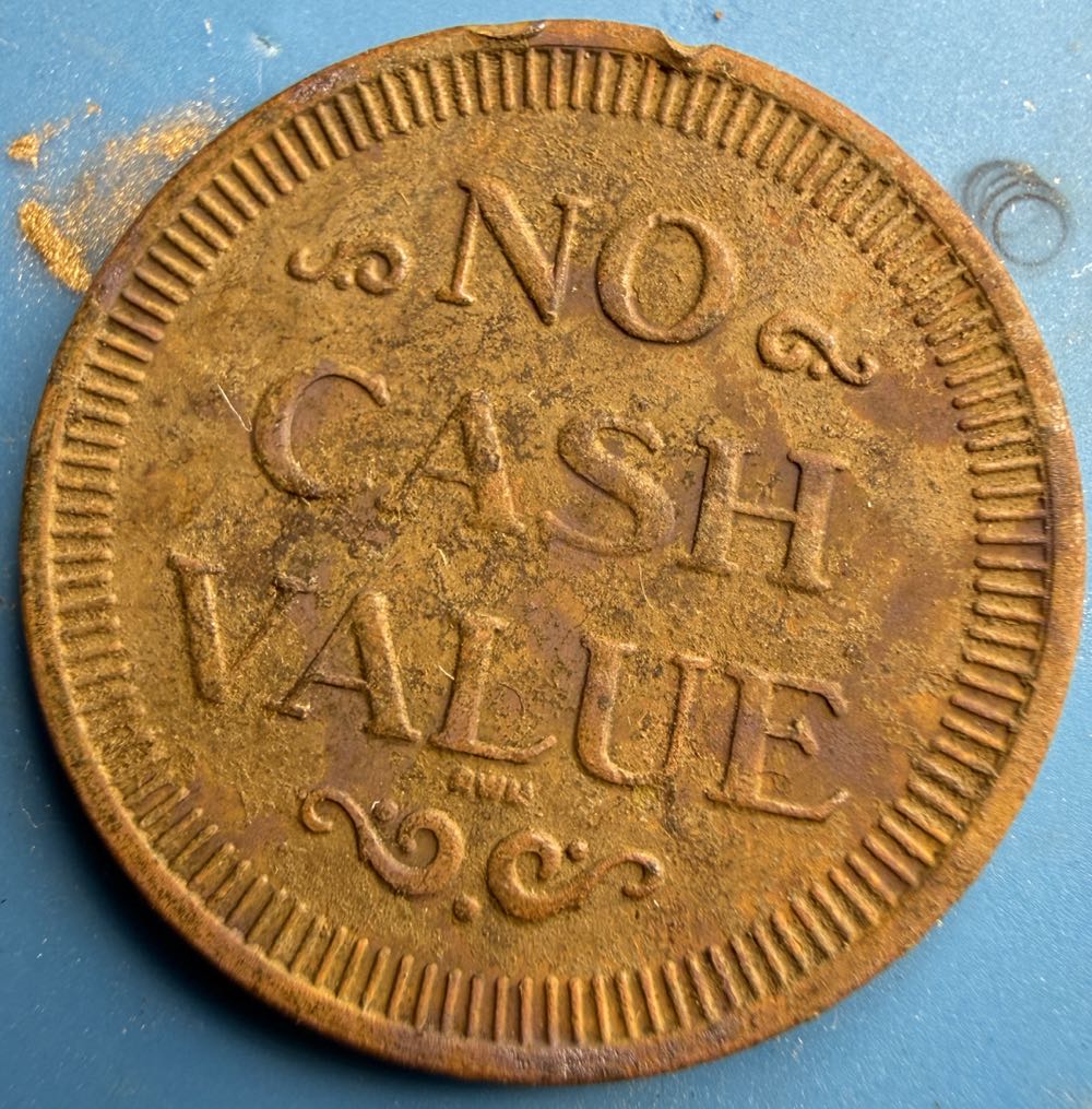 Jeepers! Vintage Arcade Coin  coin collectible - Main Image 2