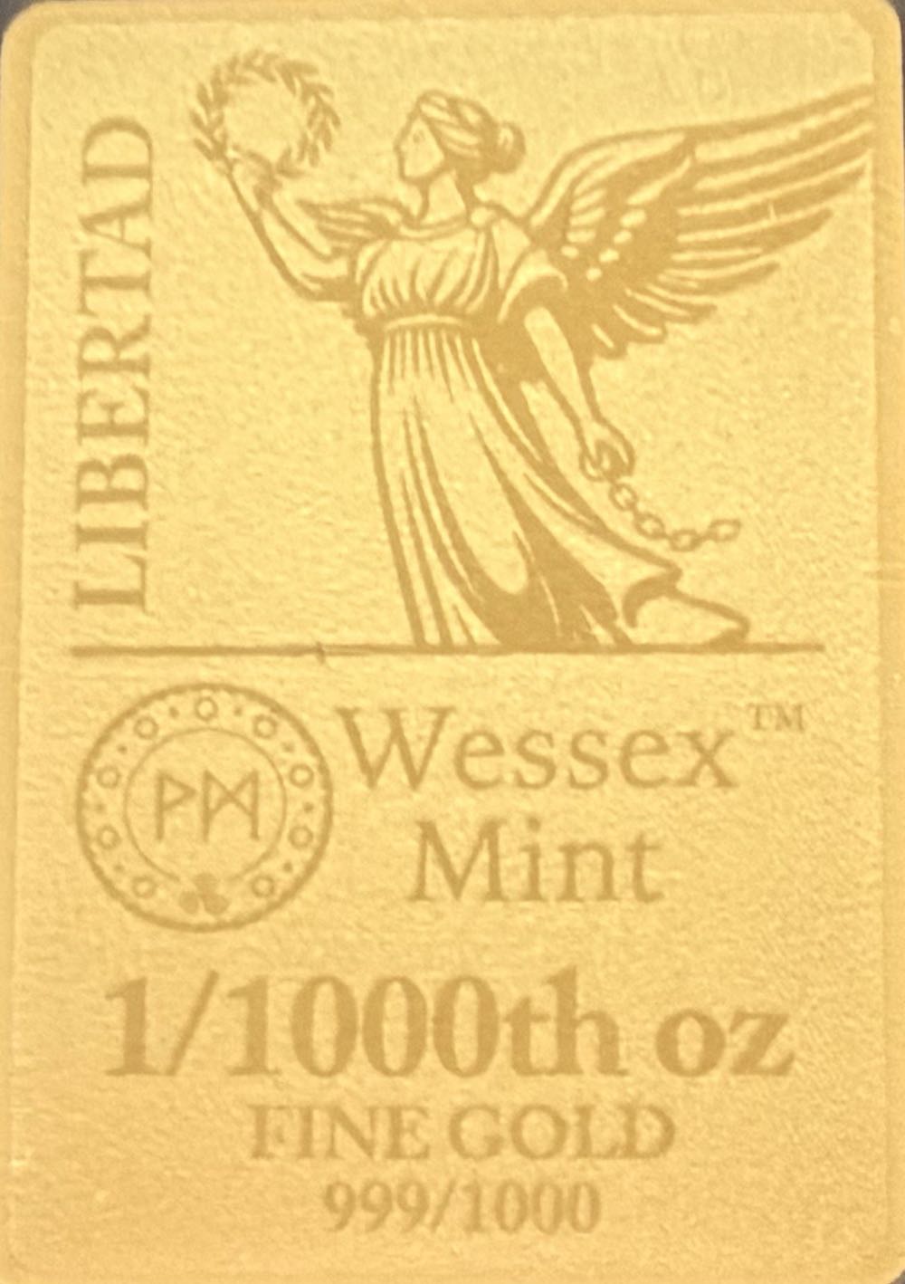 Wessex Mint Libertad Gold  coin collectible - Main Image 2