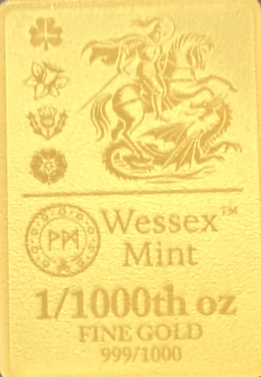 Wessex Mint George & Dragon Gold  coin collectible - Main Image 2