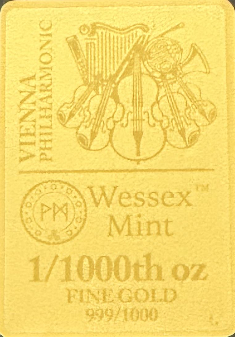 Wessex Mint Vienna Philharmonic Gold  coin collectible - Main Image 2