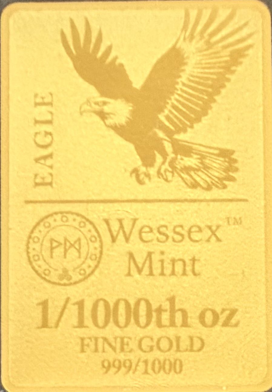 Wessex Mint Eagle Gold  coin collectible - Main Image 2