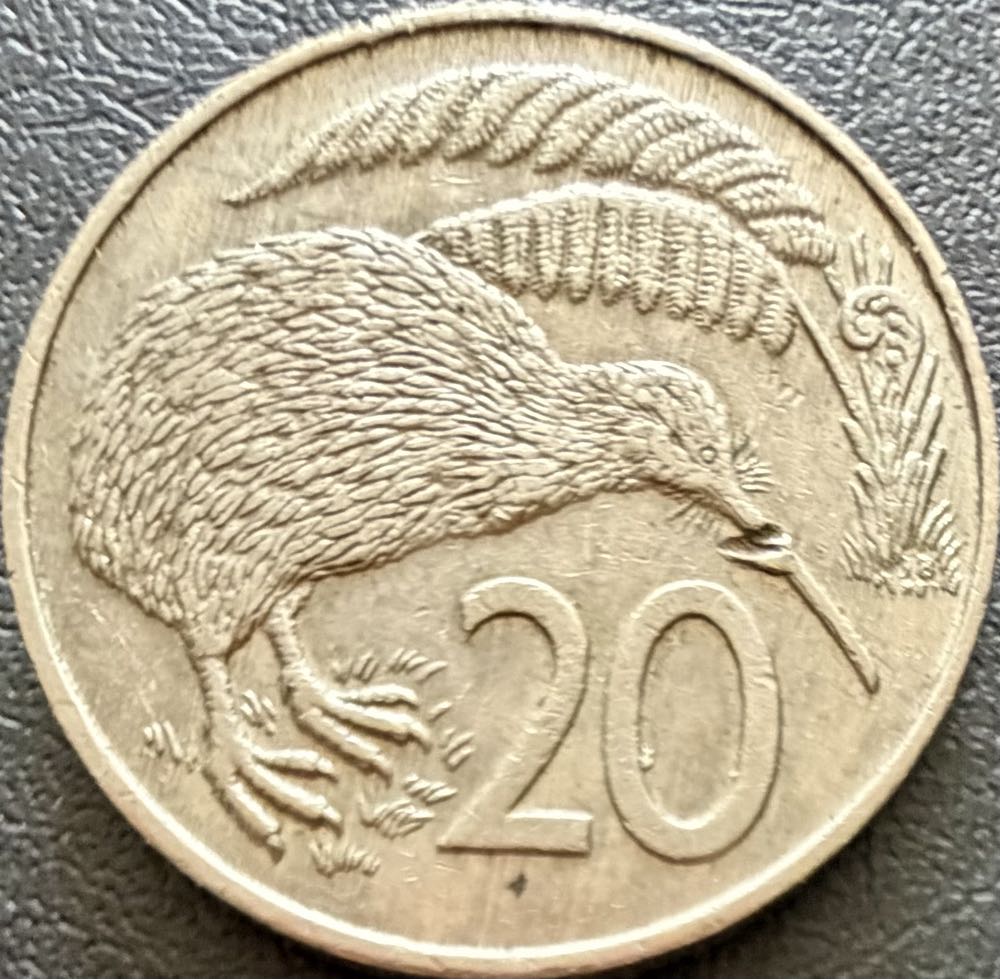 2020 Megalosaurus Colour Silver 50p