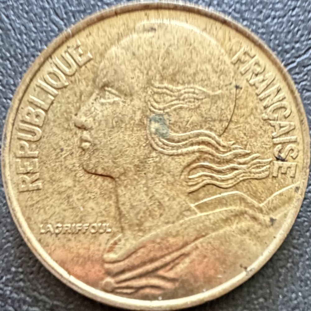 1987 France 20 Centimes  coin collectible - Main Image 2