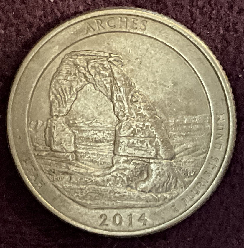 Quarter Arches 2014 D 2  coin collectible - Main Image 4