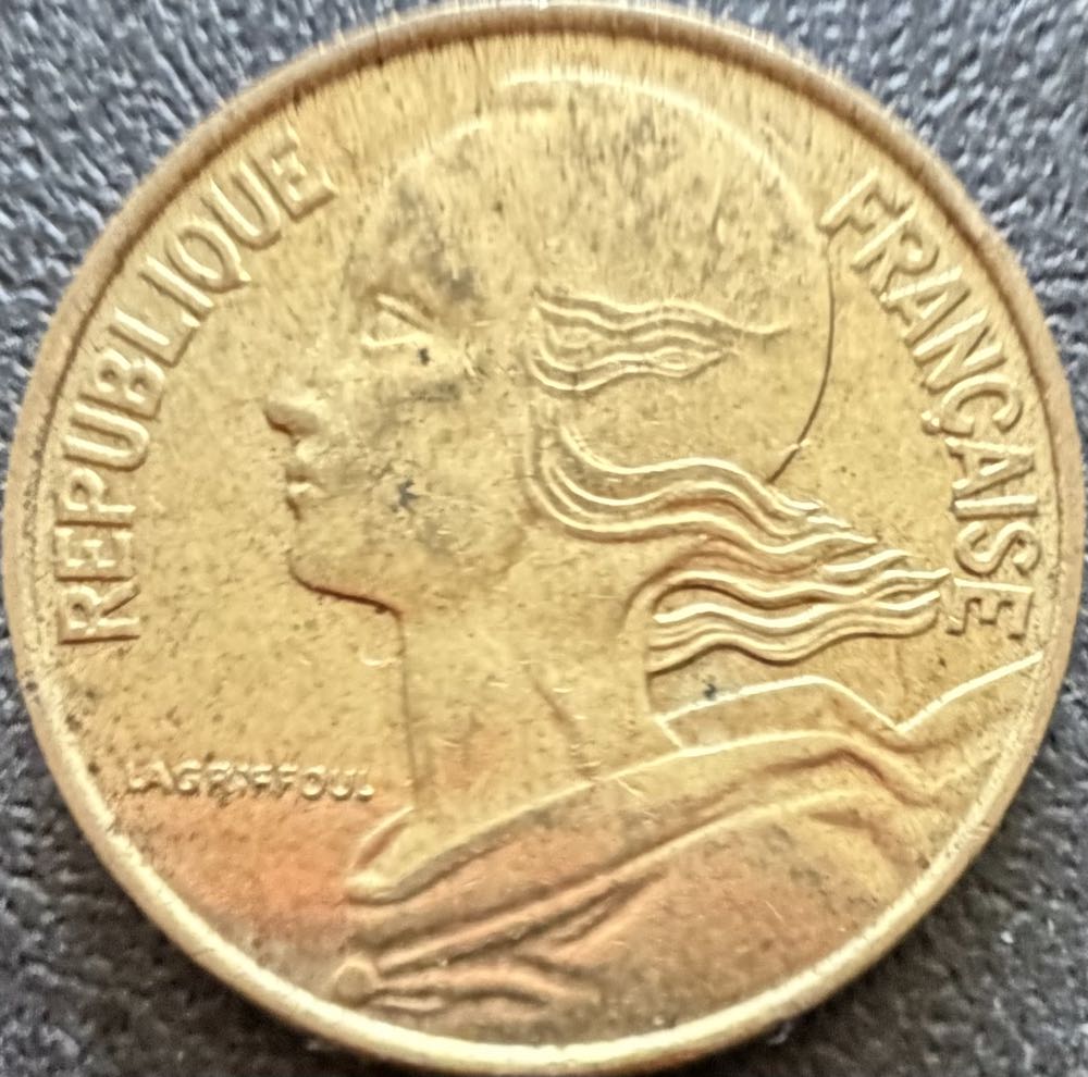 1991 France 10 Centimes  coin collectible - Main Image 2