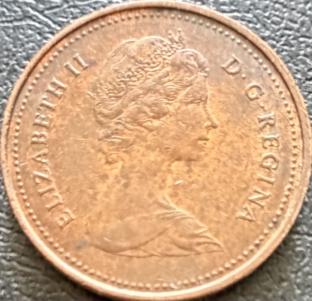 1980 Canada 1 Cent  coin collectible - Main Image 2