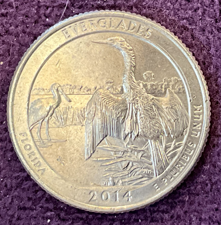 Quarter Everglades 2014 D 1  coin collectible - Main Image 2