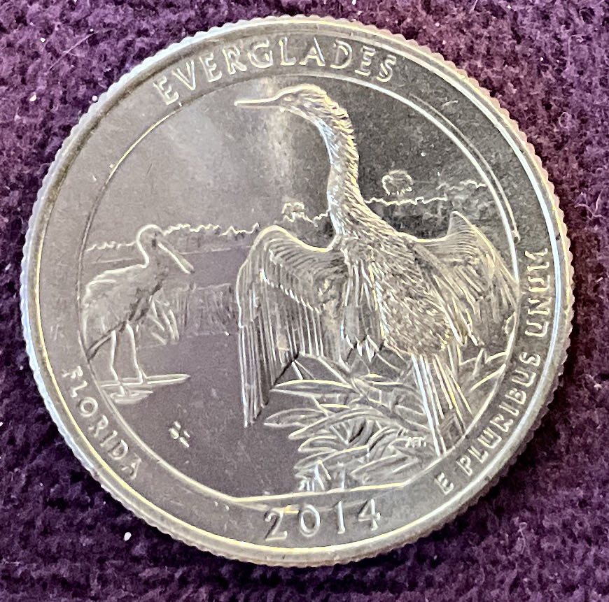 Quarter Everglades 2014 D 1  coin collectible - Main Image 4
