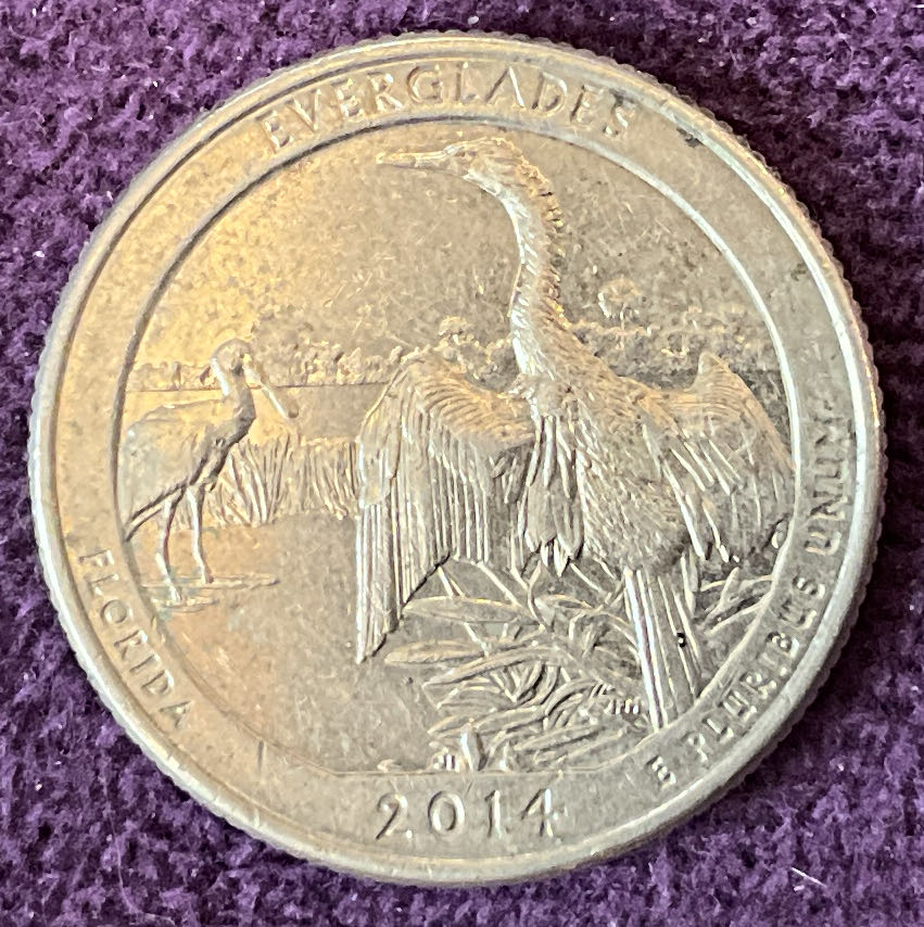 Quarter Everglades 2014 D 4  coin collectible - Main Image 2