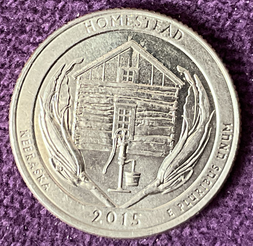 Quarter Homestead 2015 D 1  coin collectible - Main Image 2