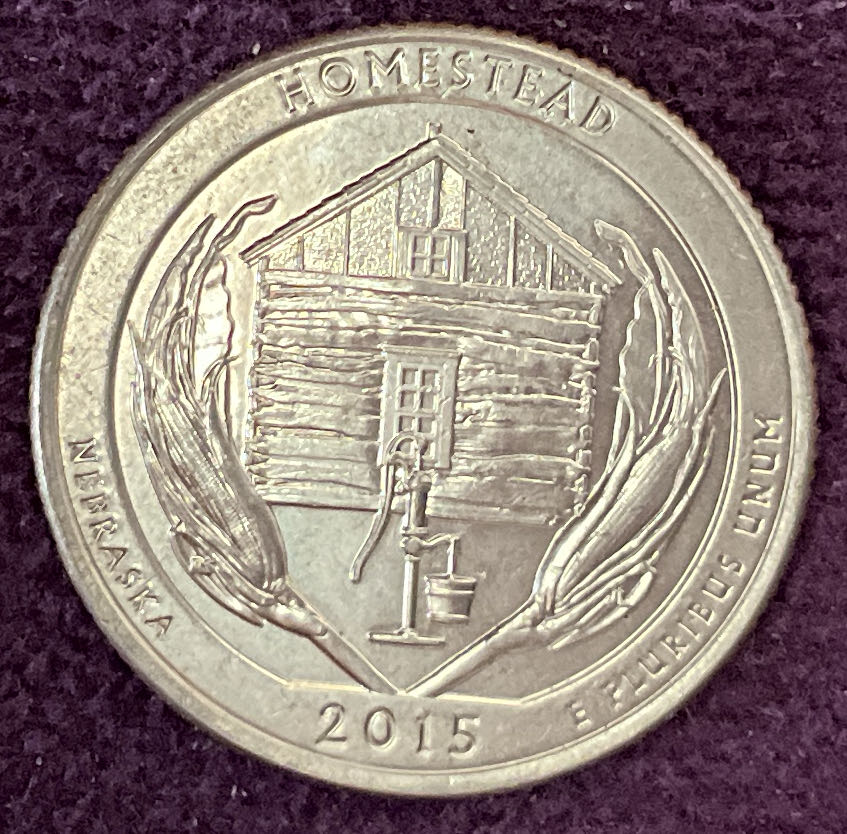 Quarter Homestead 2015 D 1  coin collectible - Main Image 4