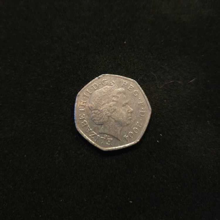 2001 Irish Celtic Cross Piedfort £1