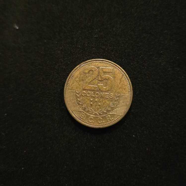 Costa Rica 25 Colones  coin collectible - Main Image 2