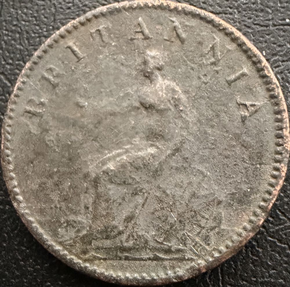 1806 George III Farthing  coin collectible - Main Image 2