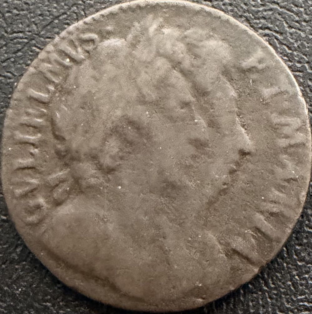 1694 William And Mary Farthing  coin collectible - Main Image 2