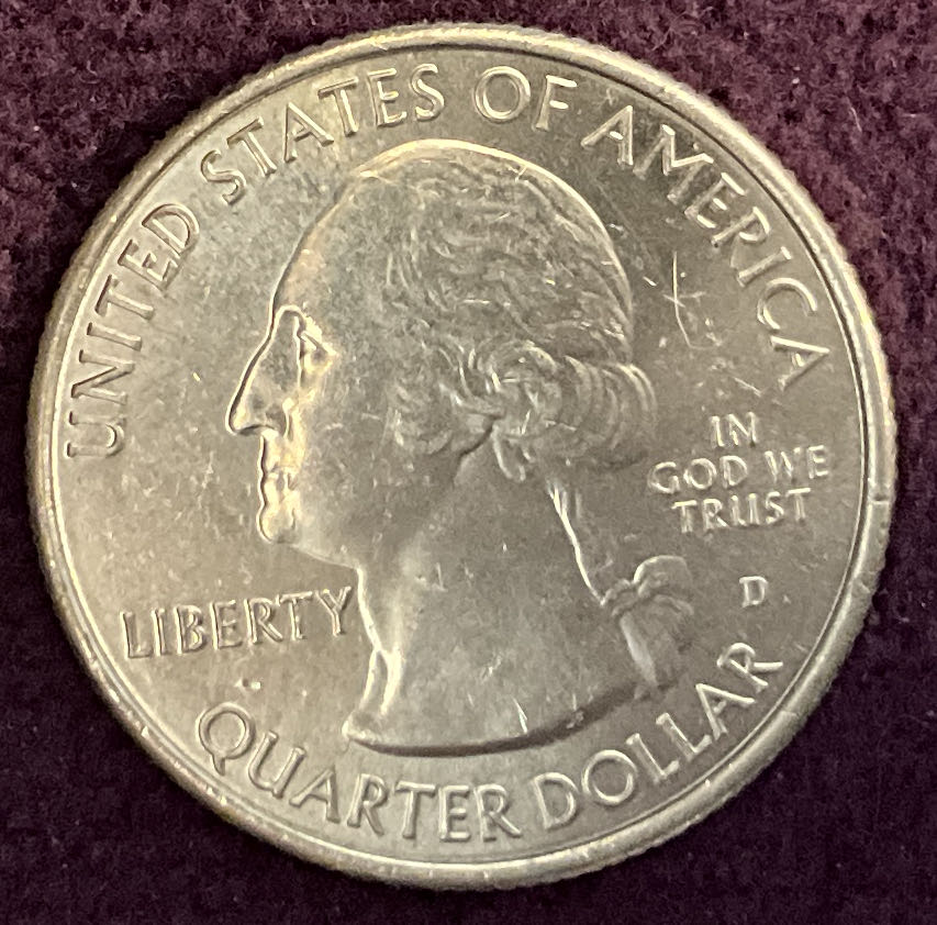 Quarter Blue Ridge Parkway 2015 D 4  coin collectible - Main Image 3