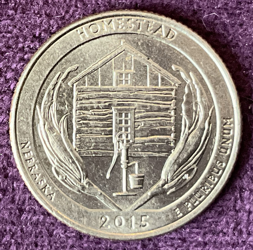 Quarter Homestead 2015 D 2  coin collectible - Main Image 2