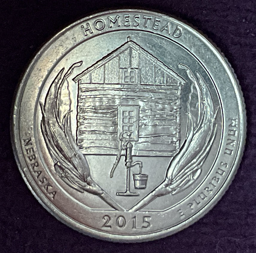 Quarter Homestead 2015 D 3  coin collectible - Main Image 6