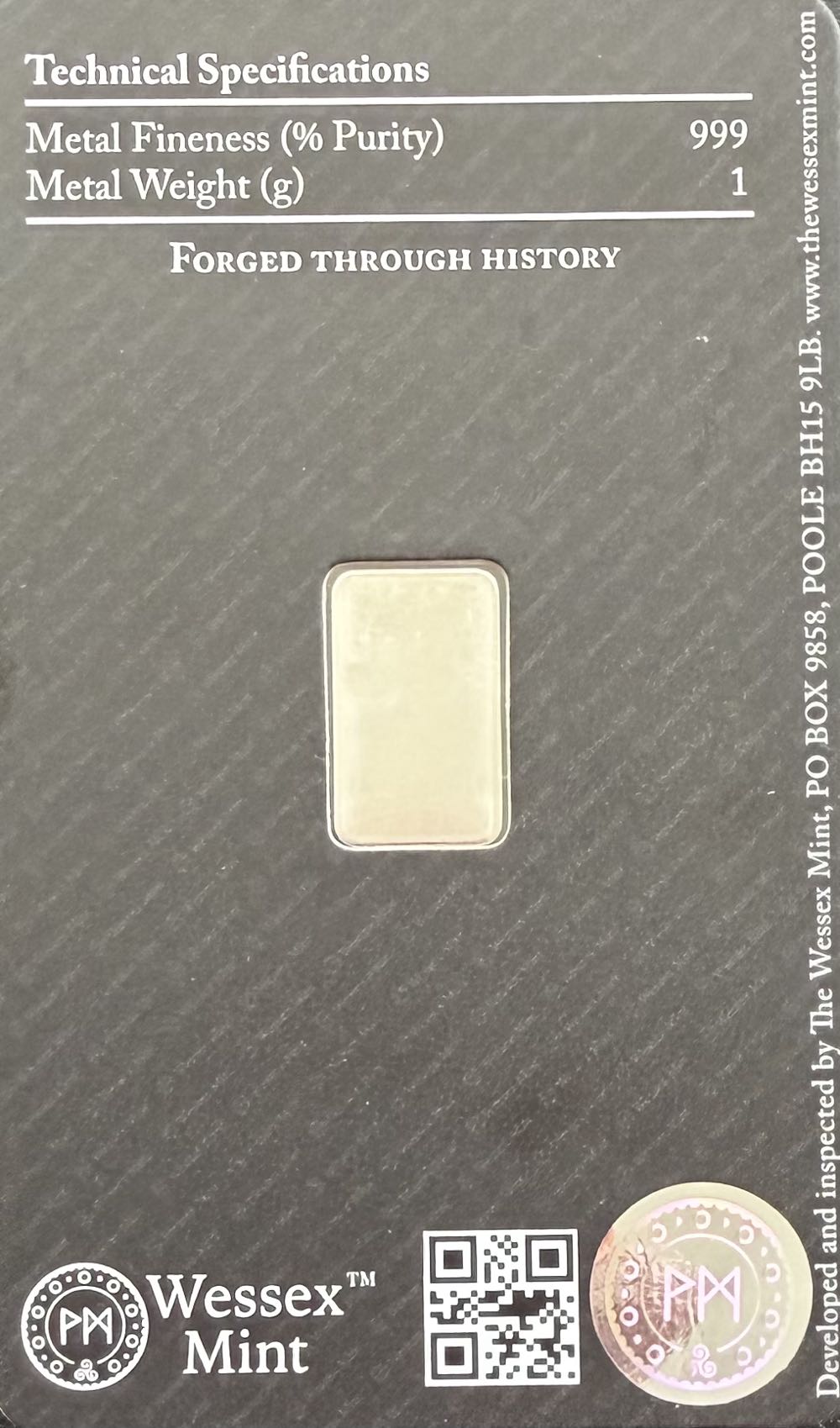 Wessex Mint Panda Silver  coin collectible - Main Image 2