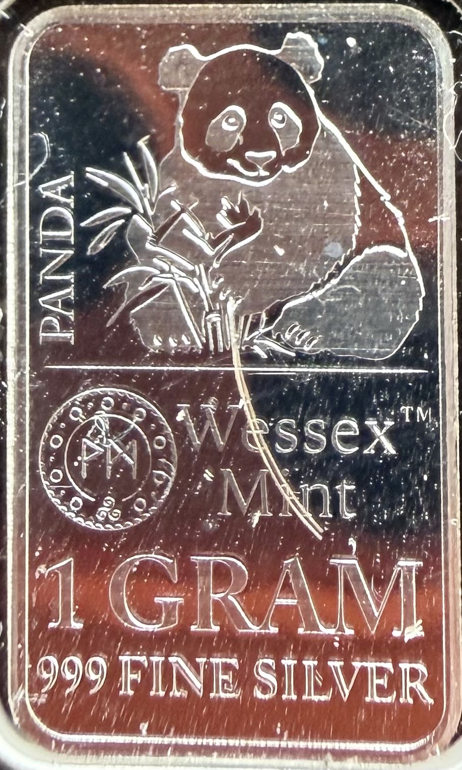 Wessex Mint Panda Silver  coin collectible - Main Image 3
