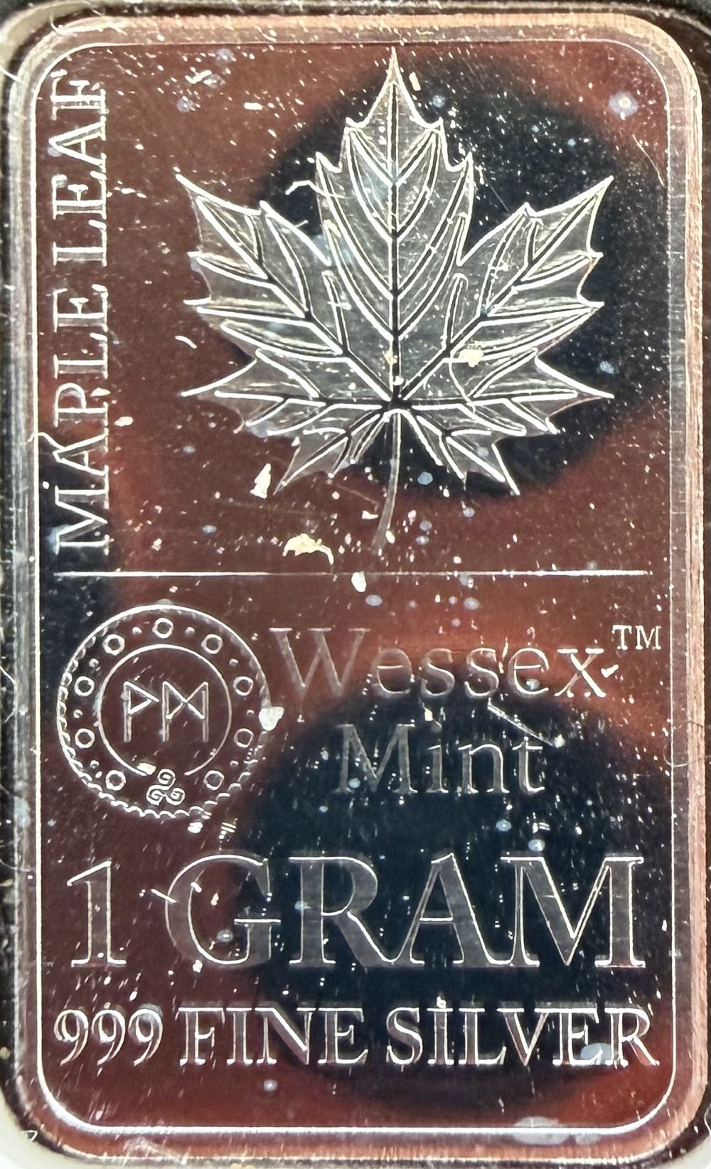 Wessex Mint Maple Leaf Silver  coin collectible - Main Image 3