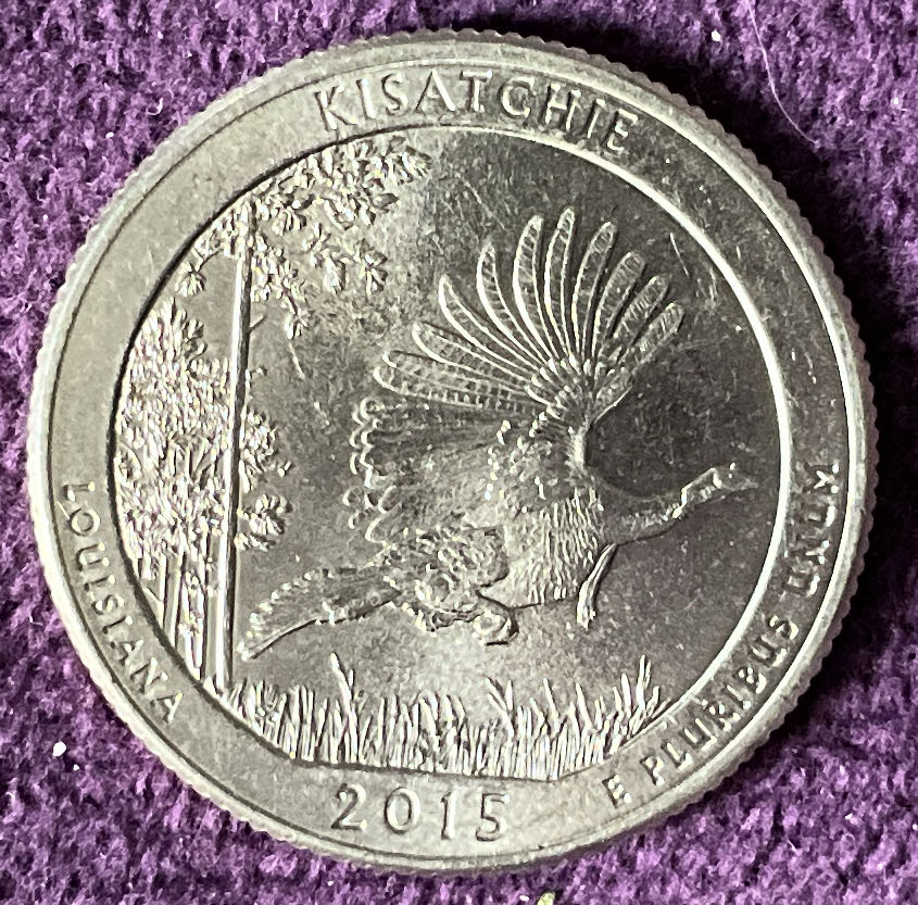 Quarter Kisatchie 2015 D 2  coin collectible - Main Image 2