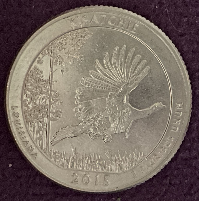 Quarter Kisatchie 2015 D 2  coin collectible - Main Image 4