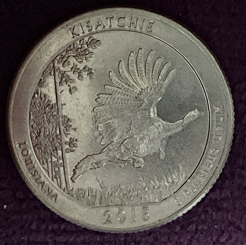 Quarter Kisatchie 2015 D 2  coin collectible - Main Image 6