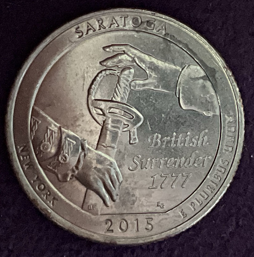 Quarter Saratoga 2015 D 1  coin collectible - Main Image 6