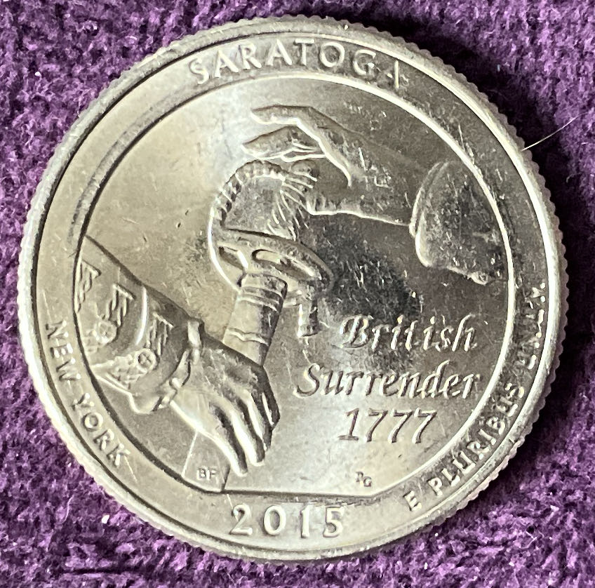 Quarter Saratoga 2015 D 2  coin collectible - Main Image 2