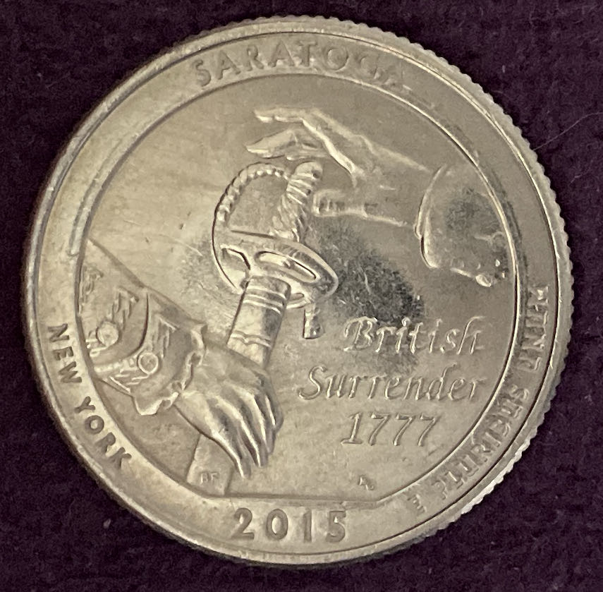 Quarter Saratoga 2015 D 2  coin collectible - Main Image 4