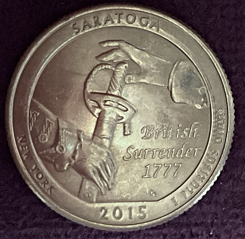 Quarter Saratoga 2015 D 2  coin collectible - Main Image 6