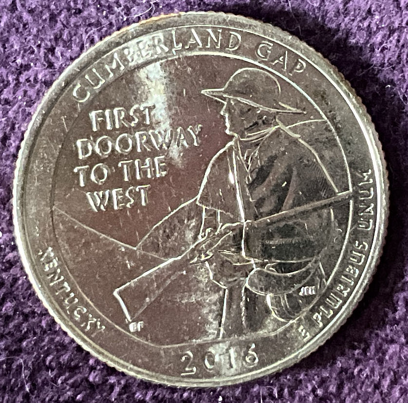 Quarter Cumberland Gap 2016 D 2  coin collectible - Main Image 6
