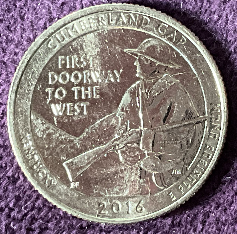 Quarter Cumberland Gap 2016 D 3  coin collectible - Main Image 6