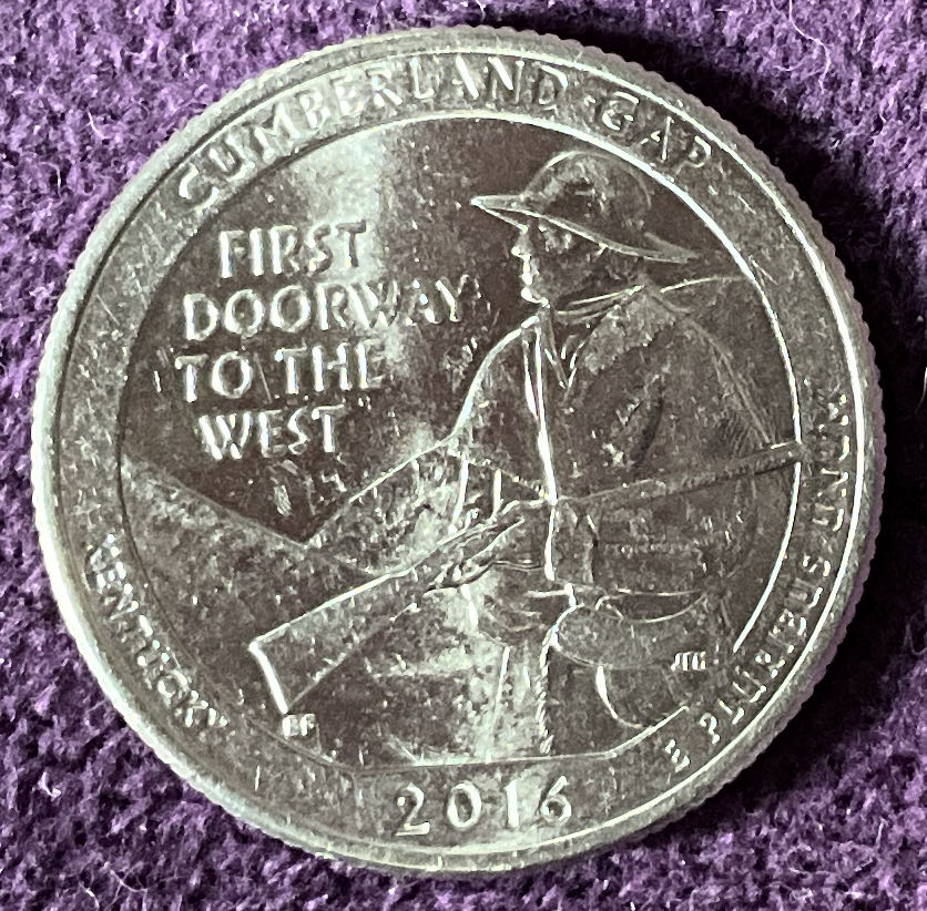 Quarter Cumberland Gap 2016 D 4  coin collectible - Main Image 6